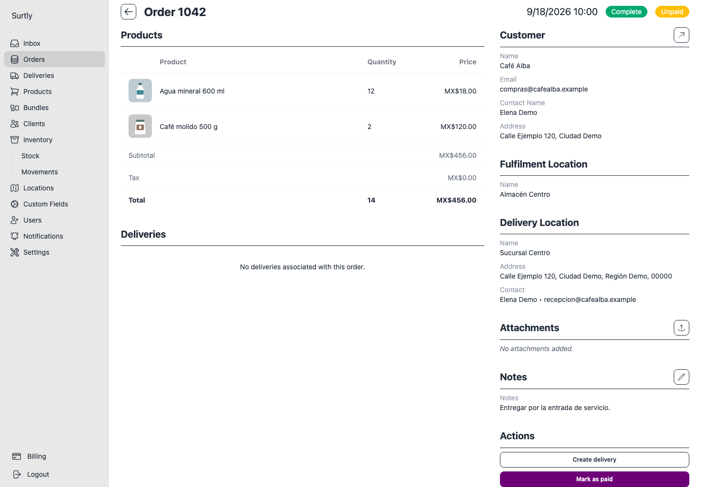 Order returned to Unpaid after reversing its manual payment
